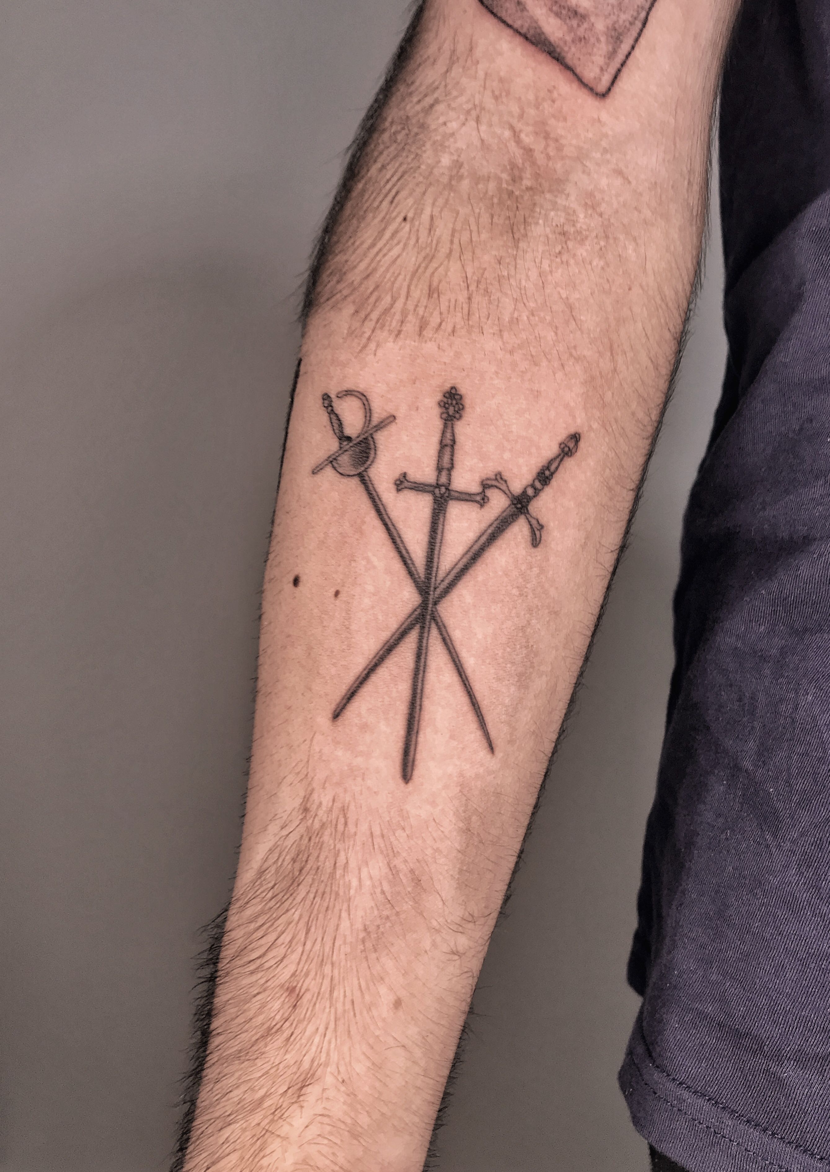 Tattoo uploaded by @trialestudioart • swords ⚔️ • Tattoodo