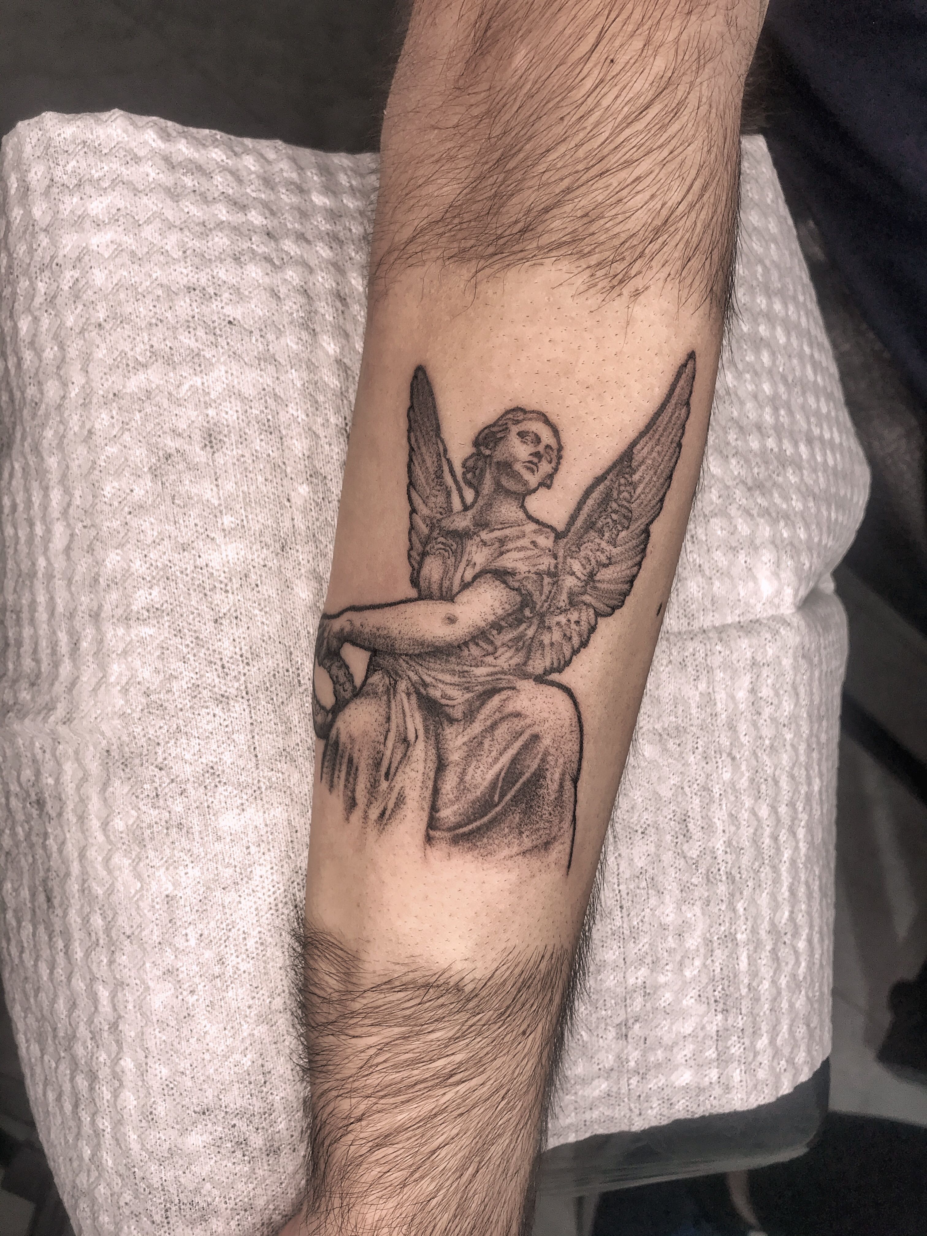 Victoria on Instagram nike goddess of victory  in 2020   Greek  tattoos Nike tattoo Statue tattoo