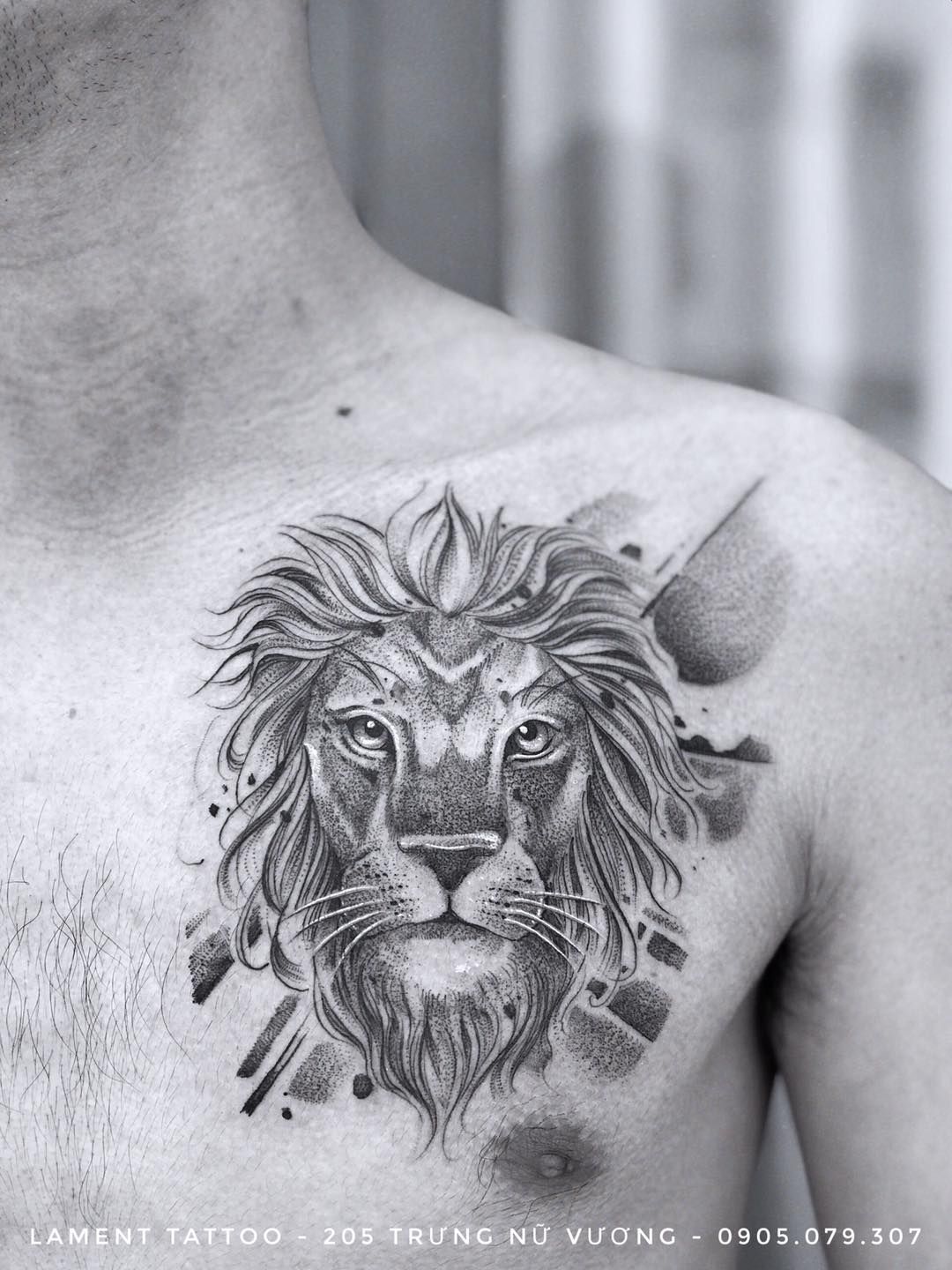 lion in sheep tattoo