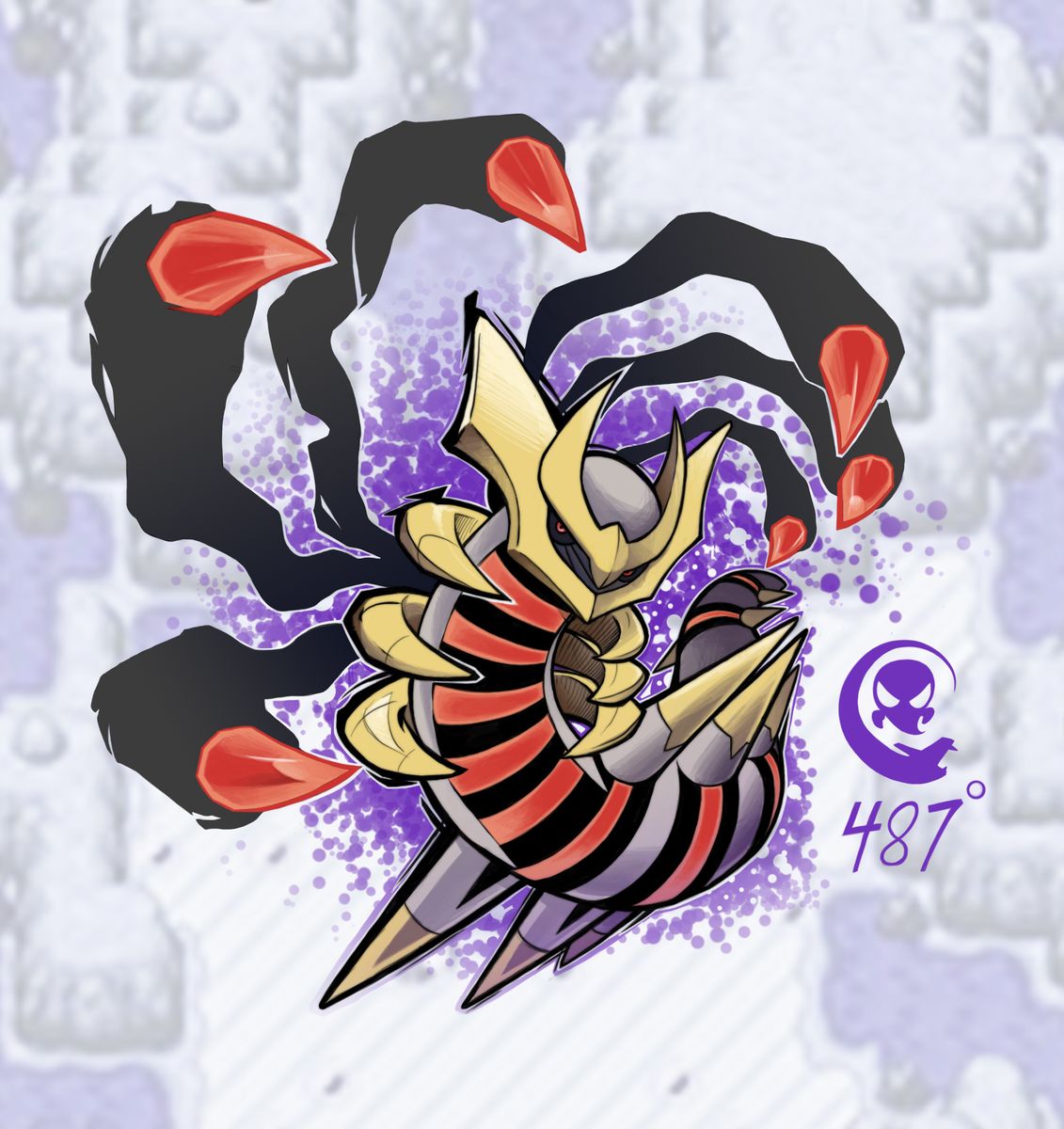 Tattoo uploaded by William Lupker • Available Design [ Giratina