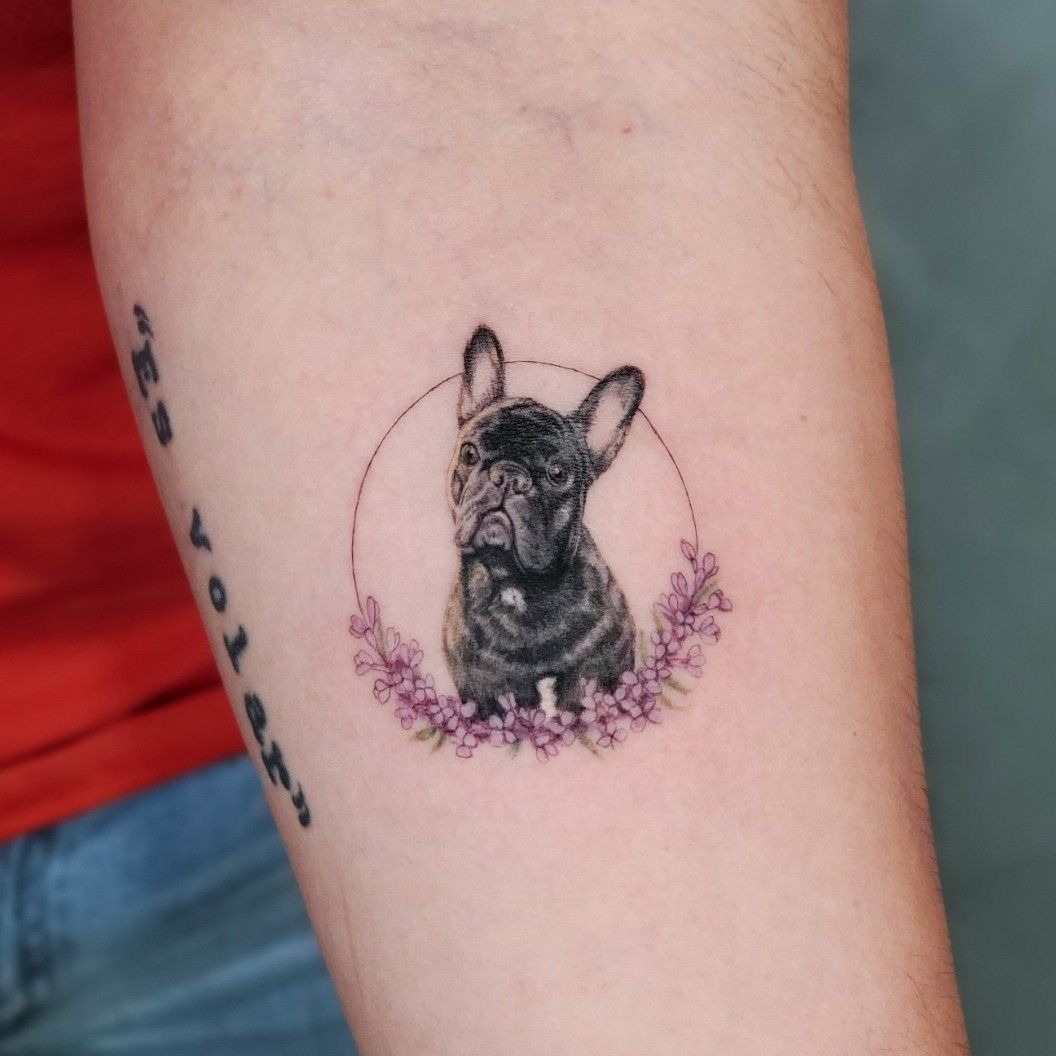 40 Cute French Bulldog Tattoo Design Ideas and Meanings For 2022
