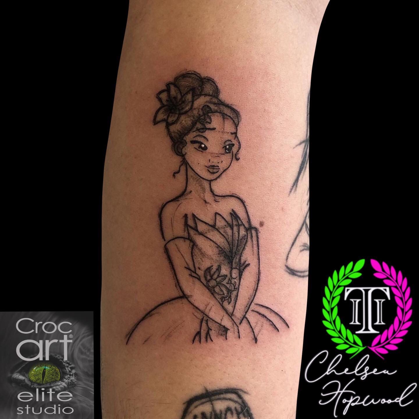 10 Princess and The Frog Tattoo Ideas