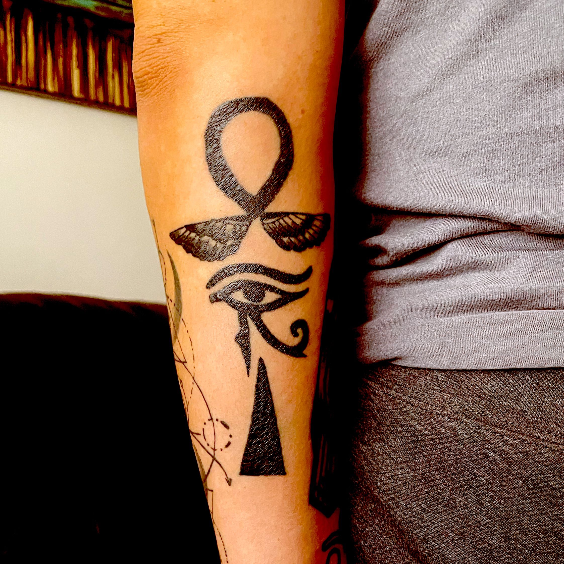 Thoth you guys might like my first tattoo  rancientegypt