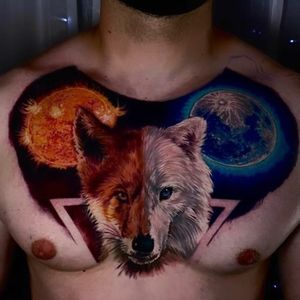 Fox and Sun, Wolf and Moon