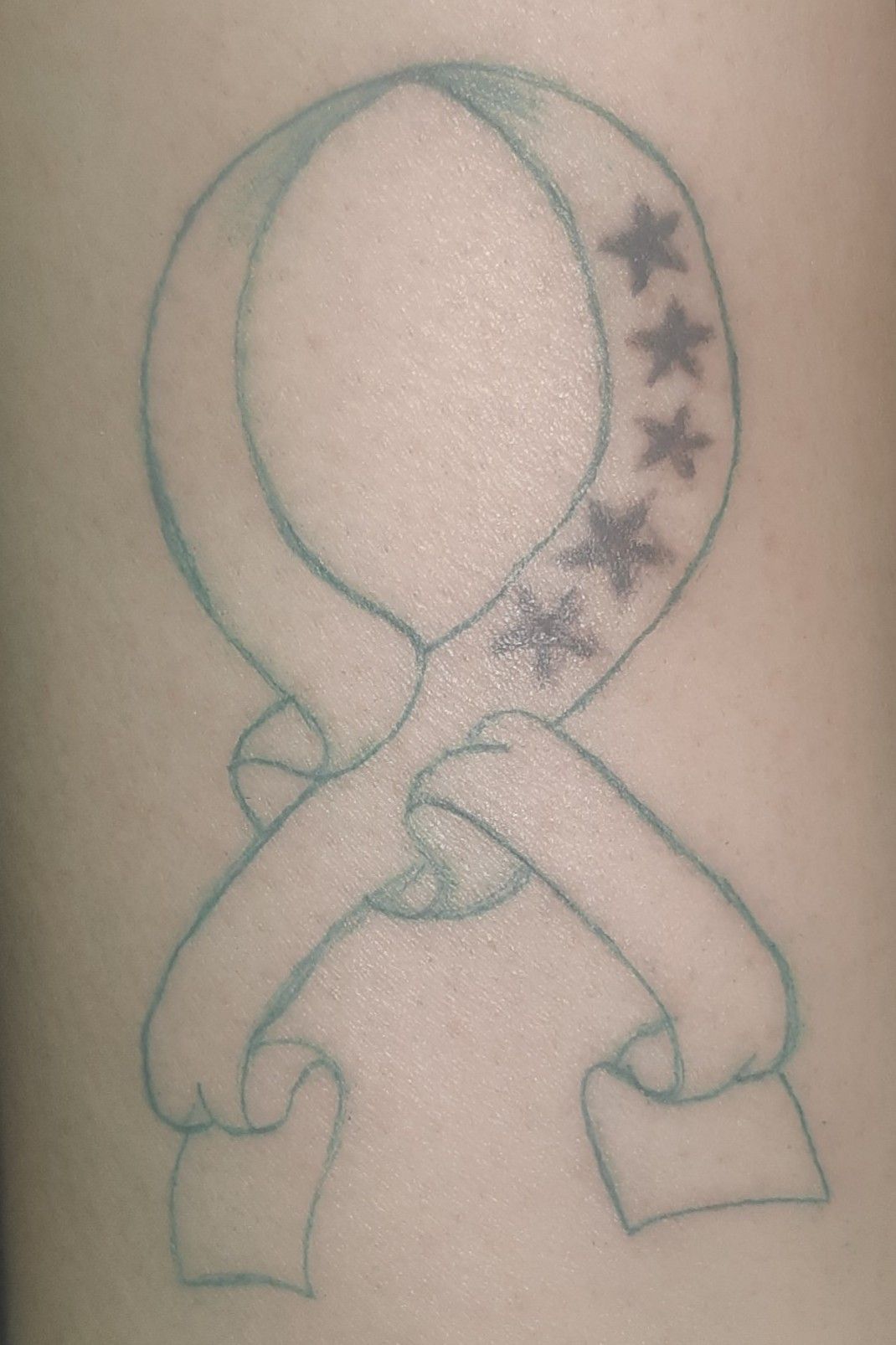 85 Beautiful Cancer Ribbon Tattoos And Their Meaning  AuthorityTattoo