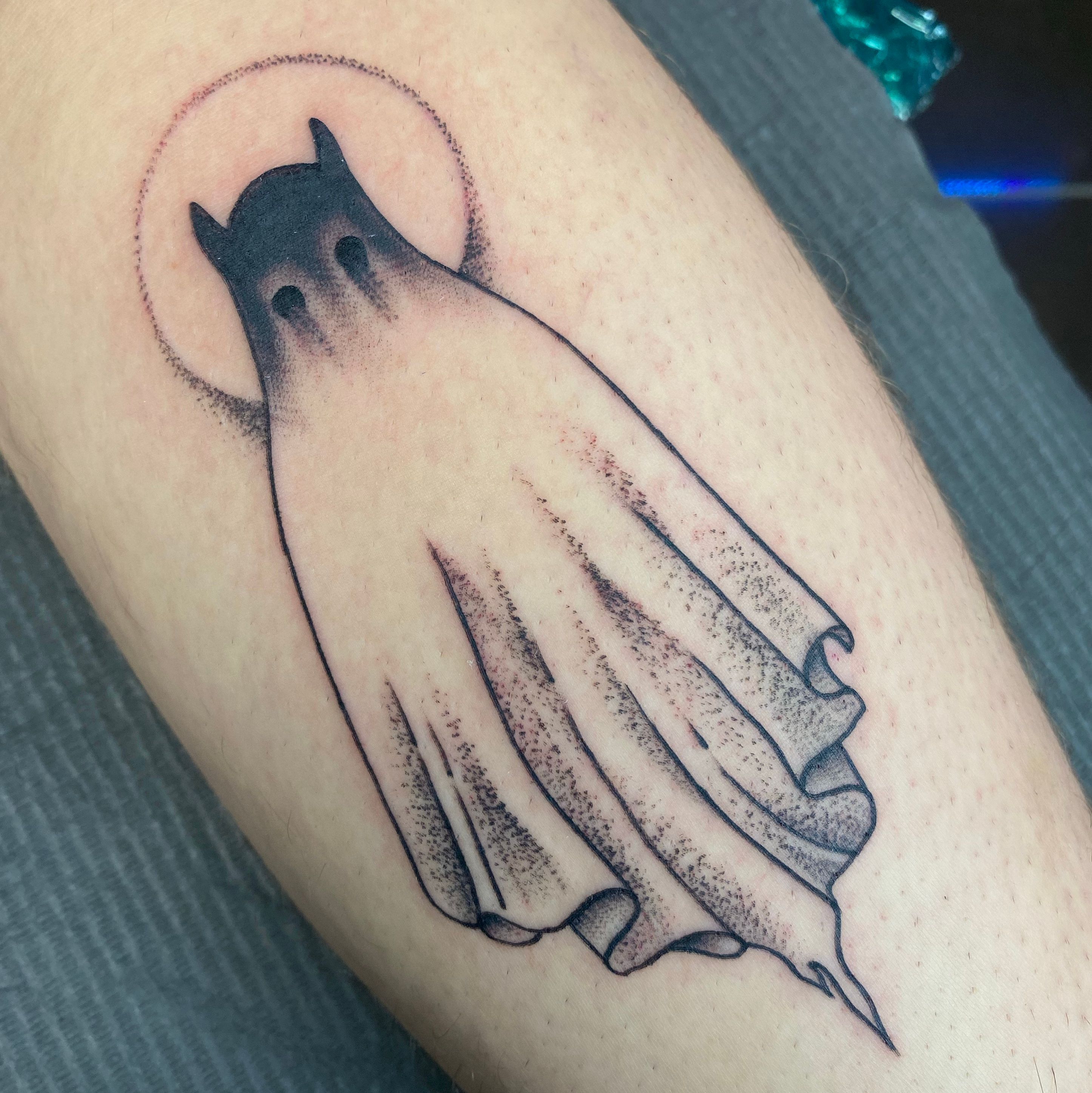 My new Ghost tattoo : r/TattooDesigns