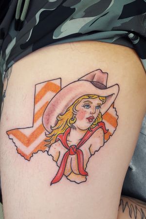 Texas/Whataburger cowgirl