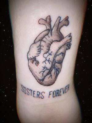 sister tattoo shared with my wombmate