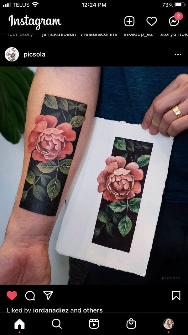 Tattoo from Railbender Studio