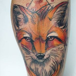 🦊Fox are super fun to do, in every style. Thanks to having awesome clients that ask me to get this done