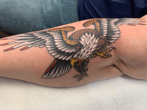 Traditional Eagle by Chris