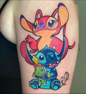 stitch tattoo from Houndstooth Philly