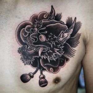Japanese goblin tattoo.