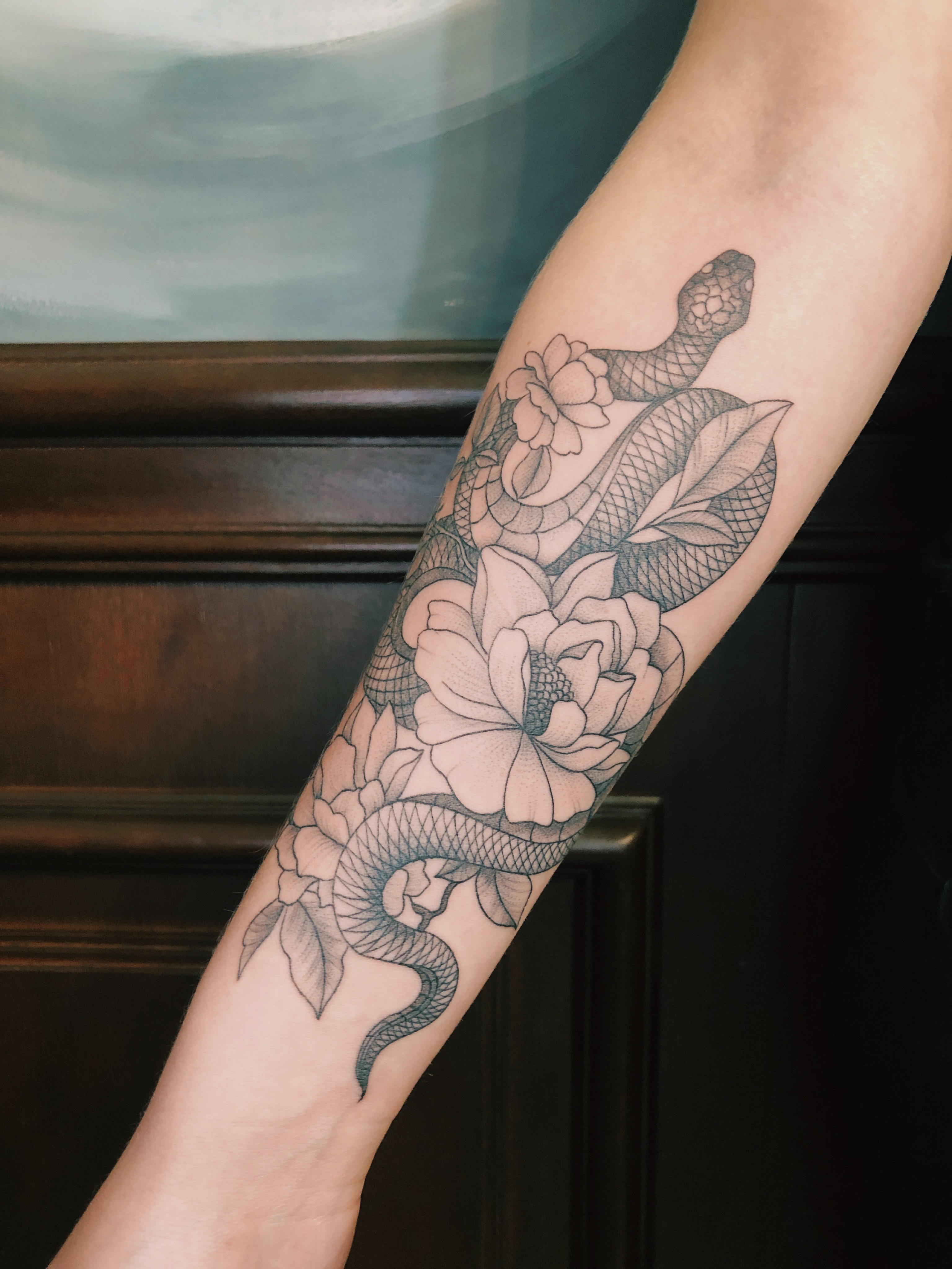 Ellie / Temporary Tattoo / Realistic / Forearm Tattoo / -  Singapore