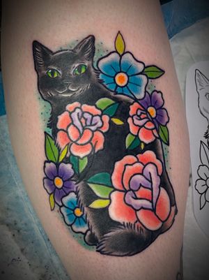 Cat tattoo 