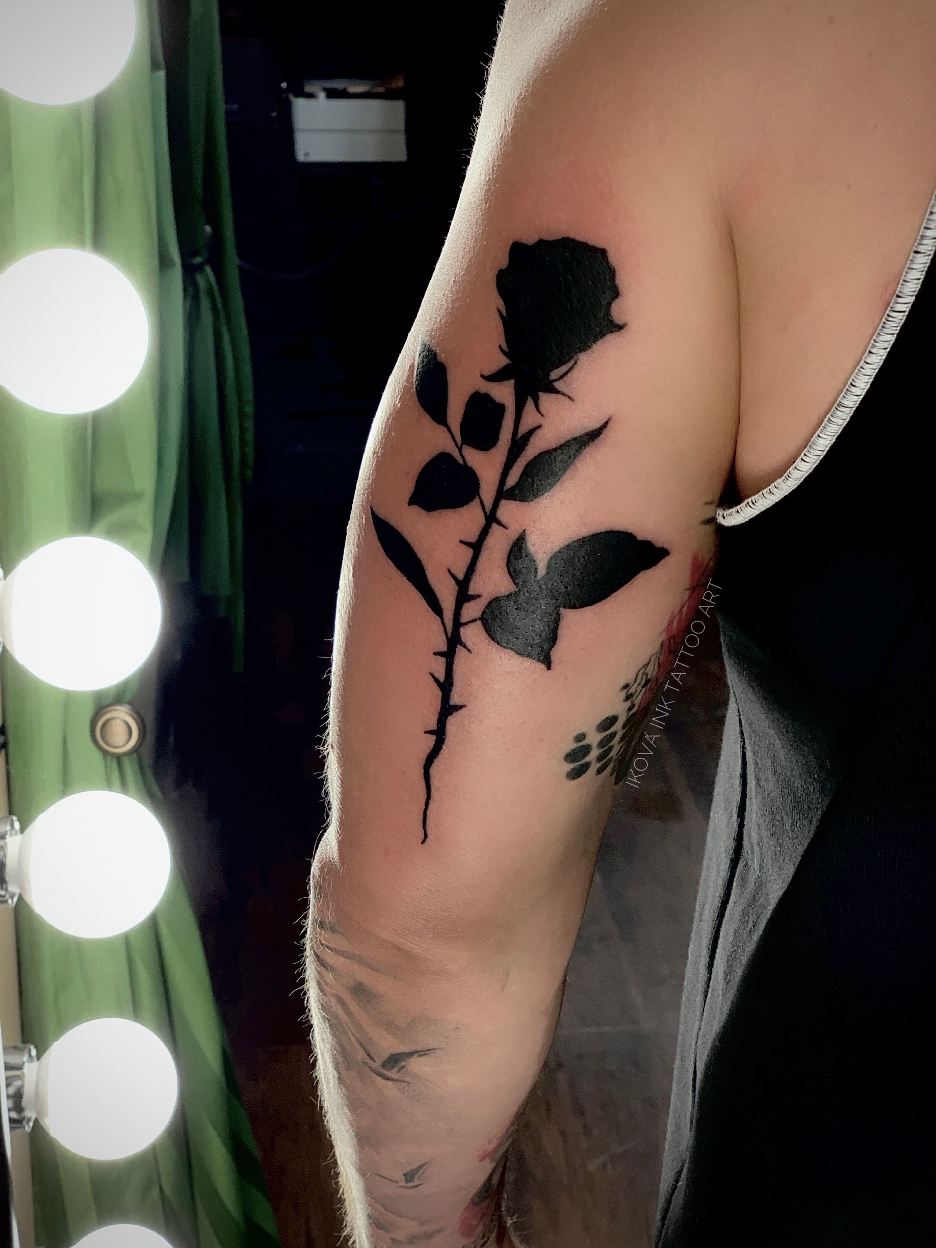Tattoo uploaded by Ikova tattoo studio • Silhouette tattoo • Tattoodo