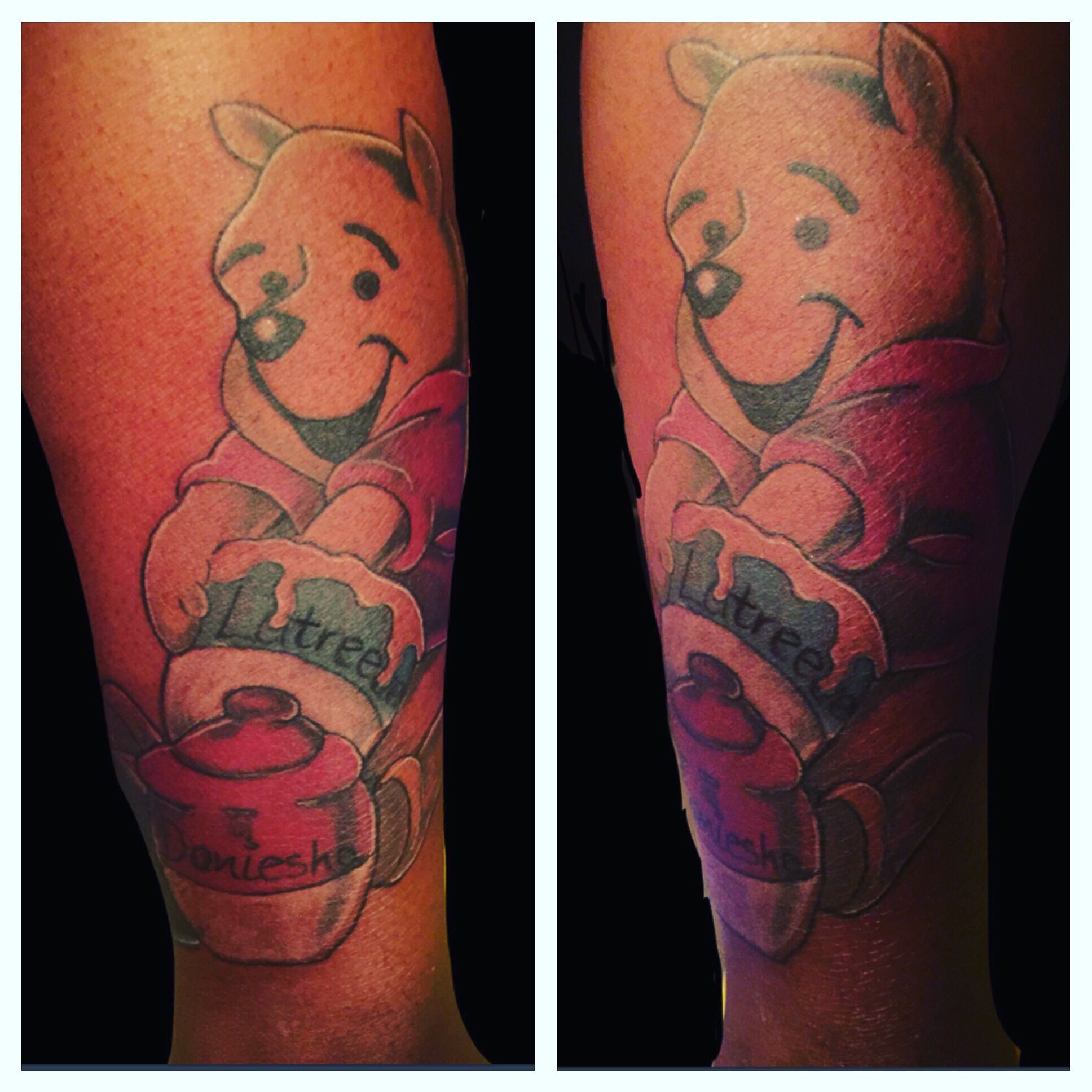 Winnie the pooh memorial tattoo... - Hartford County Tattoo | Facebook