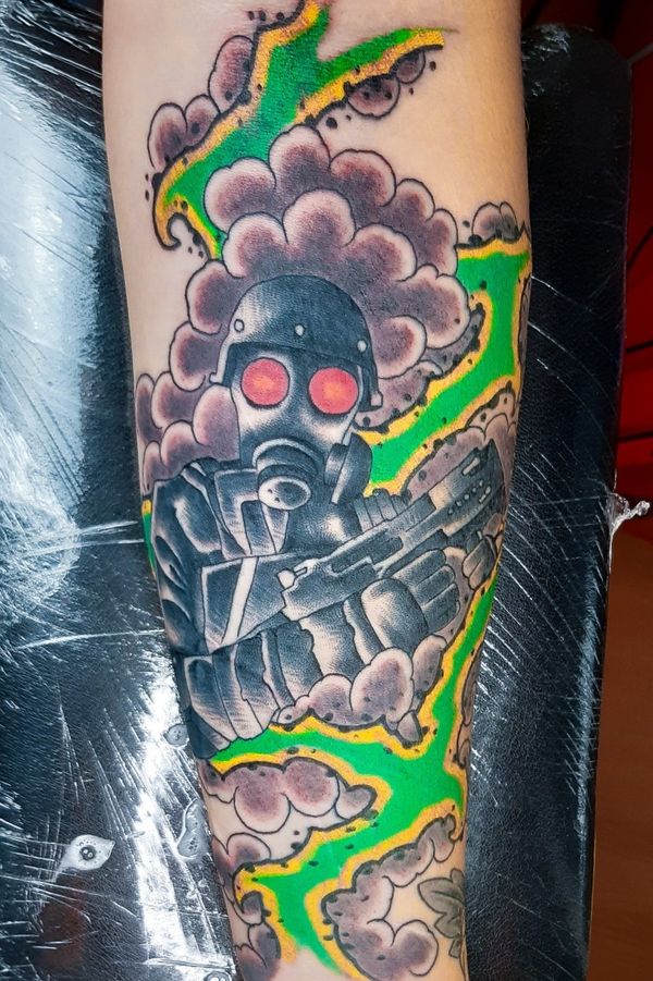 Tattoo from Flying Circus Electric Tattoo