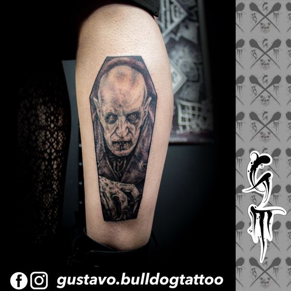 Tattoo from Gustavo.Bulldogtattoo