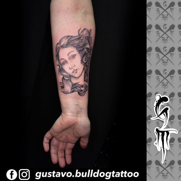 Tattoo from Gustavo.Bulldogtattoo