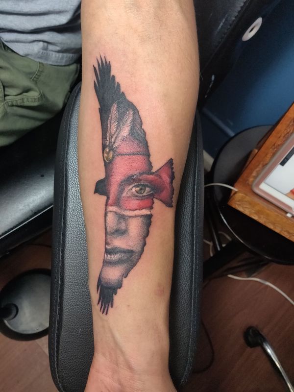Tattoo from Steven Saturn 