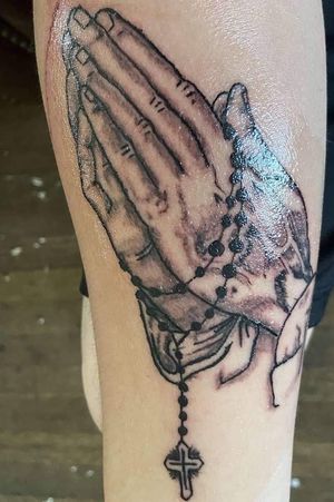 First time prayer hands what you all think how i do?