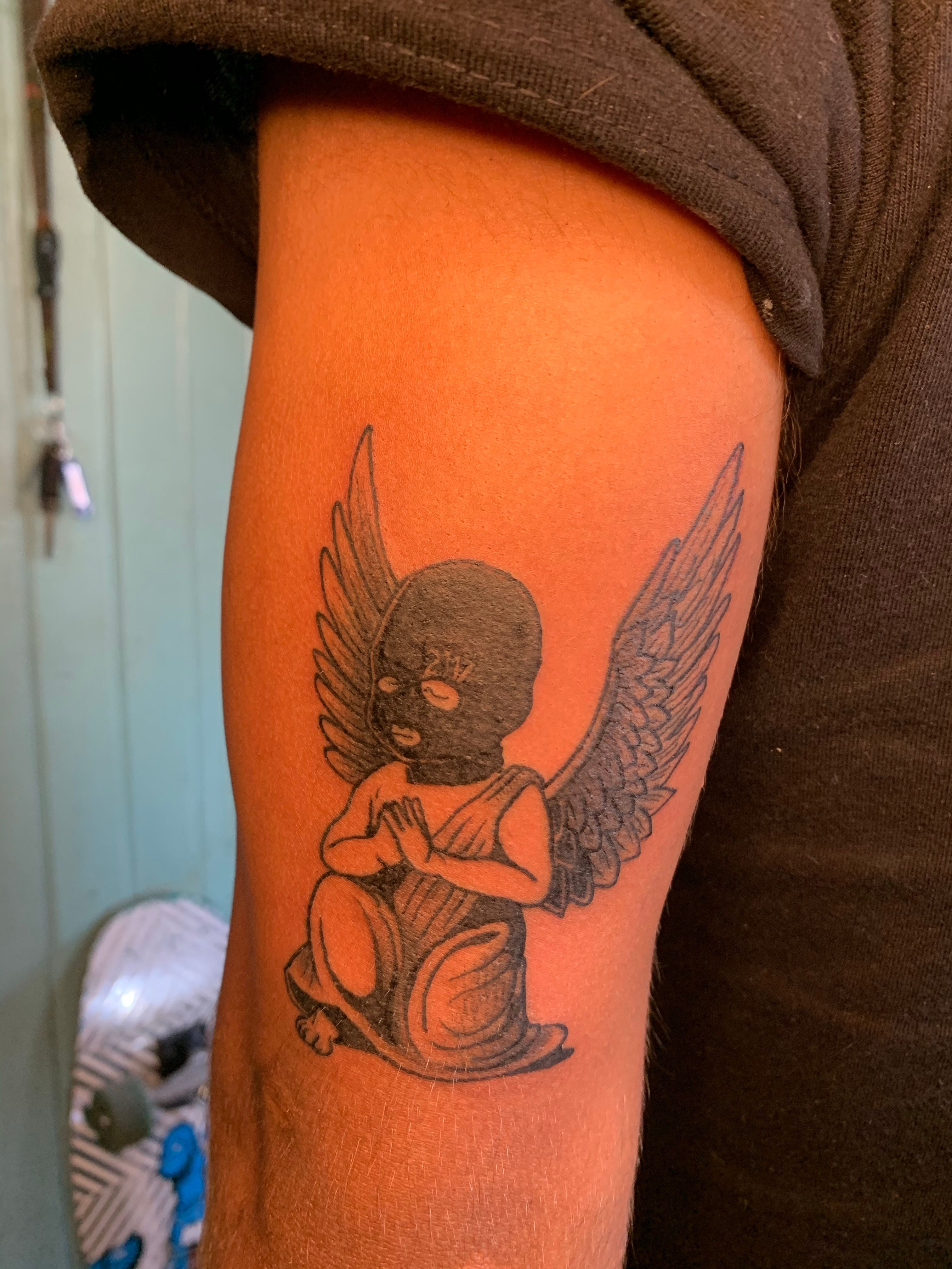 Guardian Angel Tattoos  Tattoo Designs Tattoo Pictures  Page 3