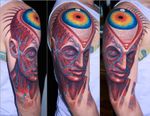 2 sessions, based on Alex Grey`s painting