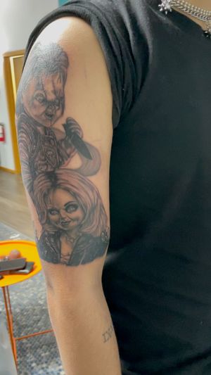 Chucky and Tiffany piece 