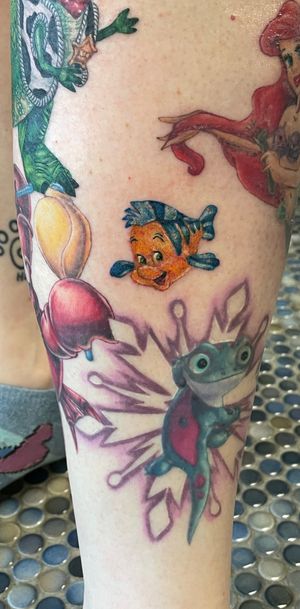 Flounder from The Little Mermaid. (Healed Bruni)