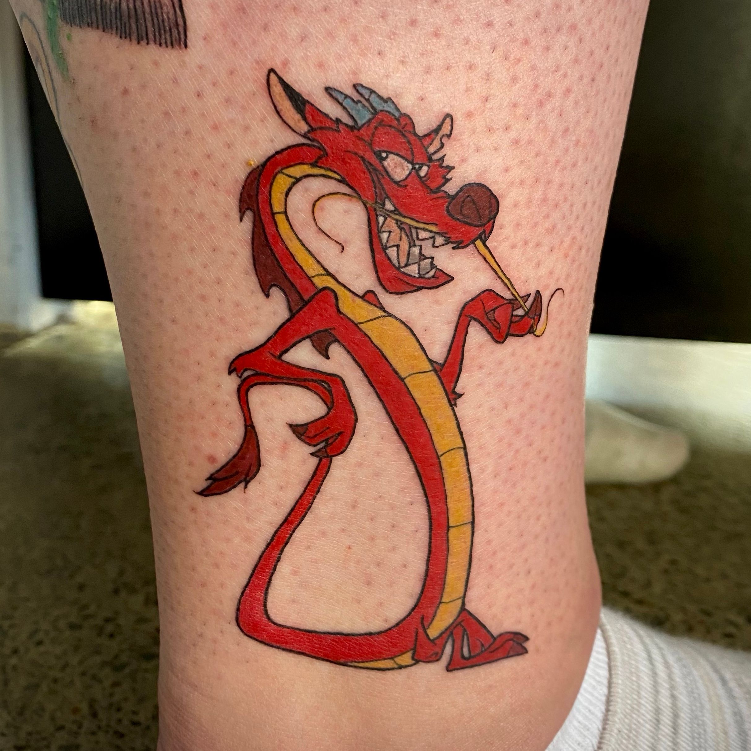 Dragon from Mulan tattoo