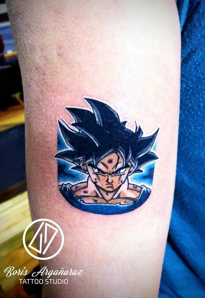 Dragon ball Style Tattoo, Step by Step, Realtime - YouTube