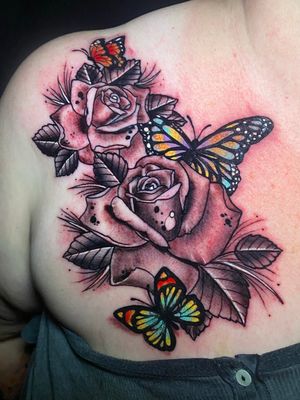 Tattoo by Electric gold Downtown