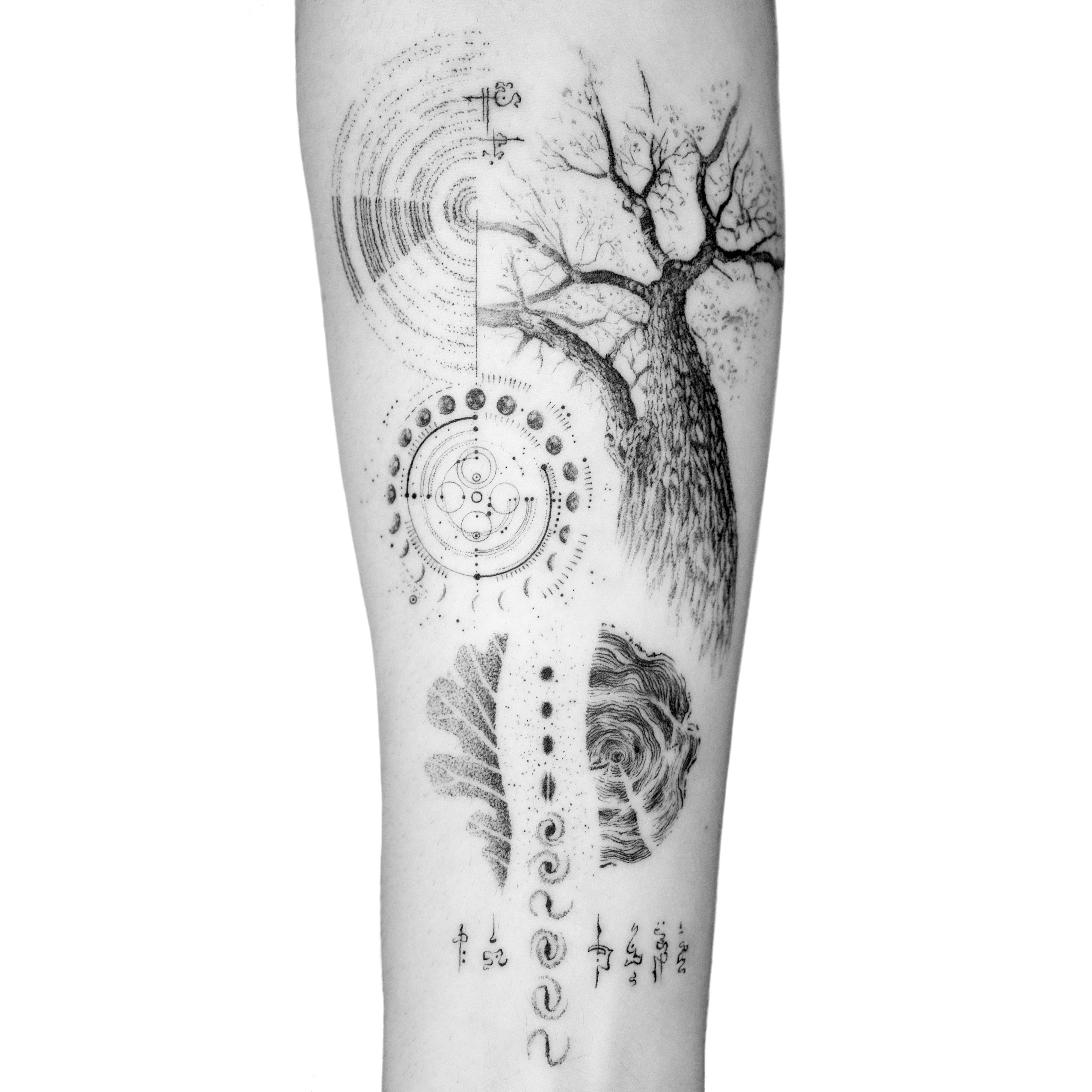 Tattoo uploaded by AkyTattoo • #minimalist #tree • Tattoodo