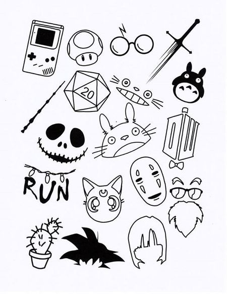 Flash tattoo
