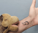 mayan symbol of speak @tatuajji #tatuajji #mayan #prehispanic #handpoke #speach