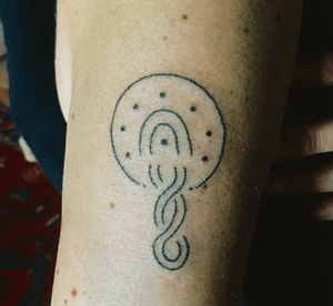 Snake symbol@tatuajji#tatuajji #sigilo #symbol #snake #protection #amulet 