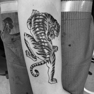 Traditional Japanese Tiger done by Bob 