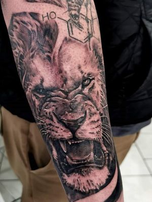 Done by Mike Ross @ Matchstick Tattoo Studio in Johannesburg 