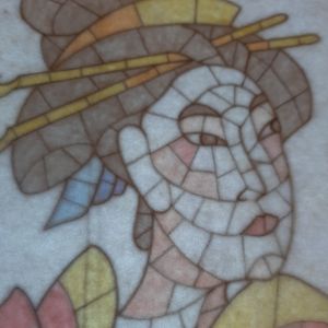 Color Mosaic Tattoo, geisha