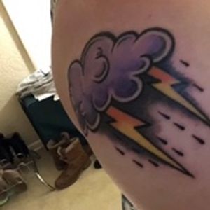 Thunderstorm tattoo 