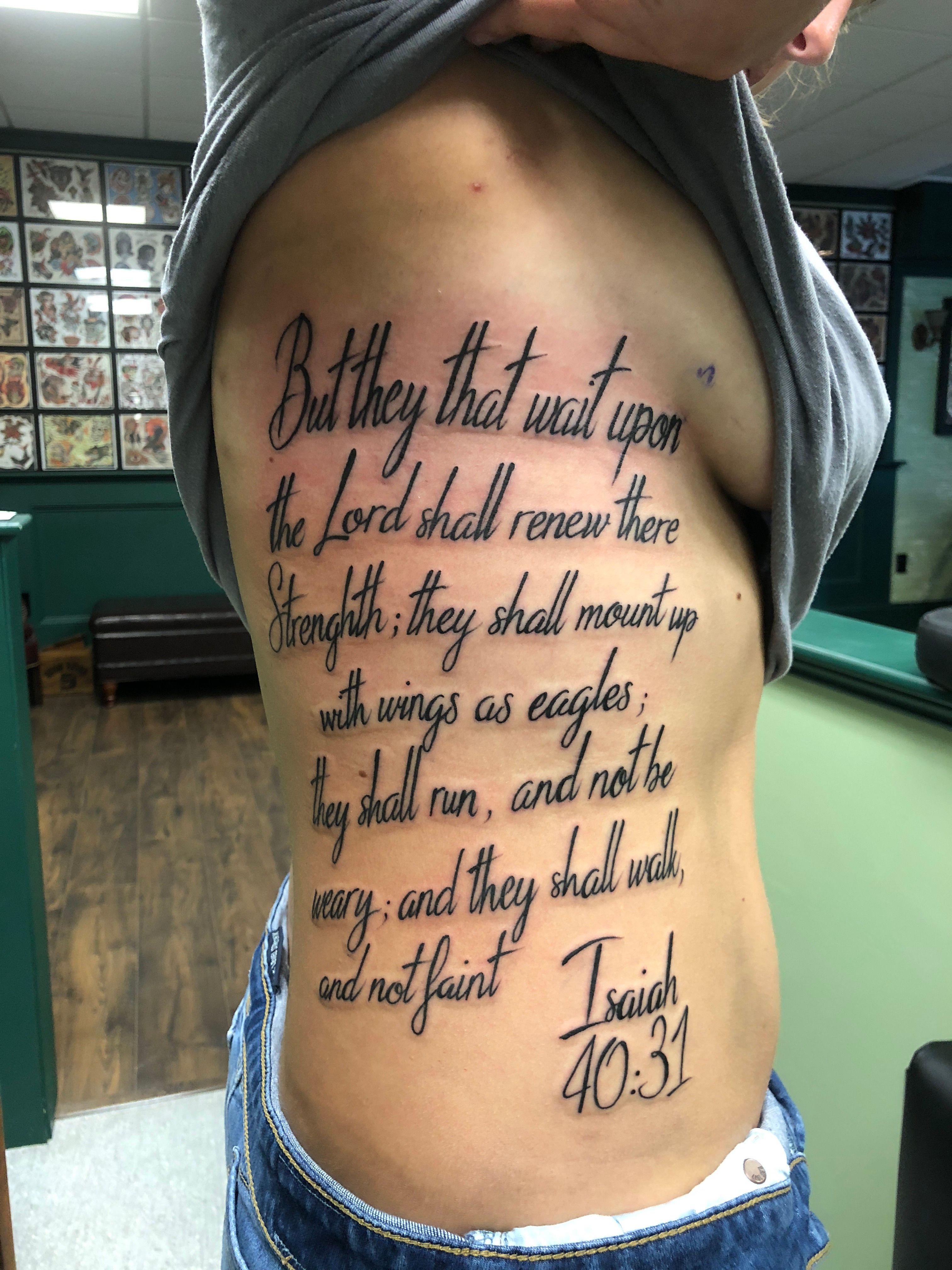 Scripture Tattoos for Men  Scripture tattoos Blessed tattoos Outer  forearm tattoo