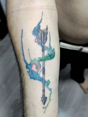 My first Watercolor tattoo