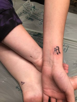 Some tiny tattoos for some friends 