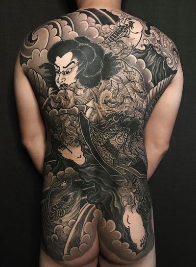 yakuza samurai tattoo