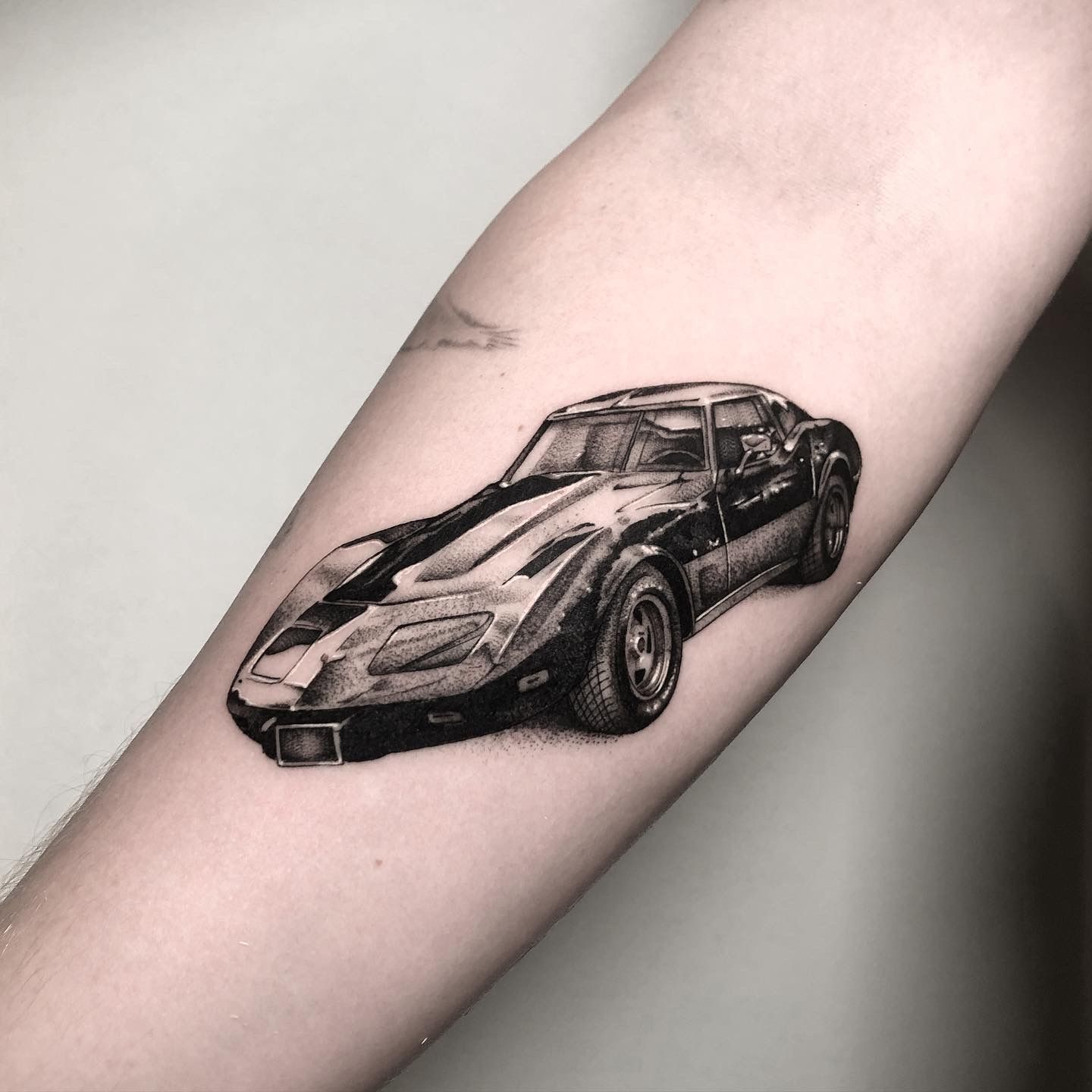 Good Family Tattoo  Corvette logo by Andy  Facebook