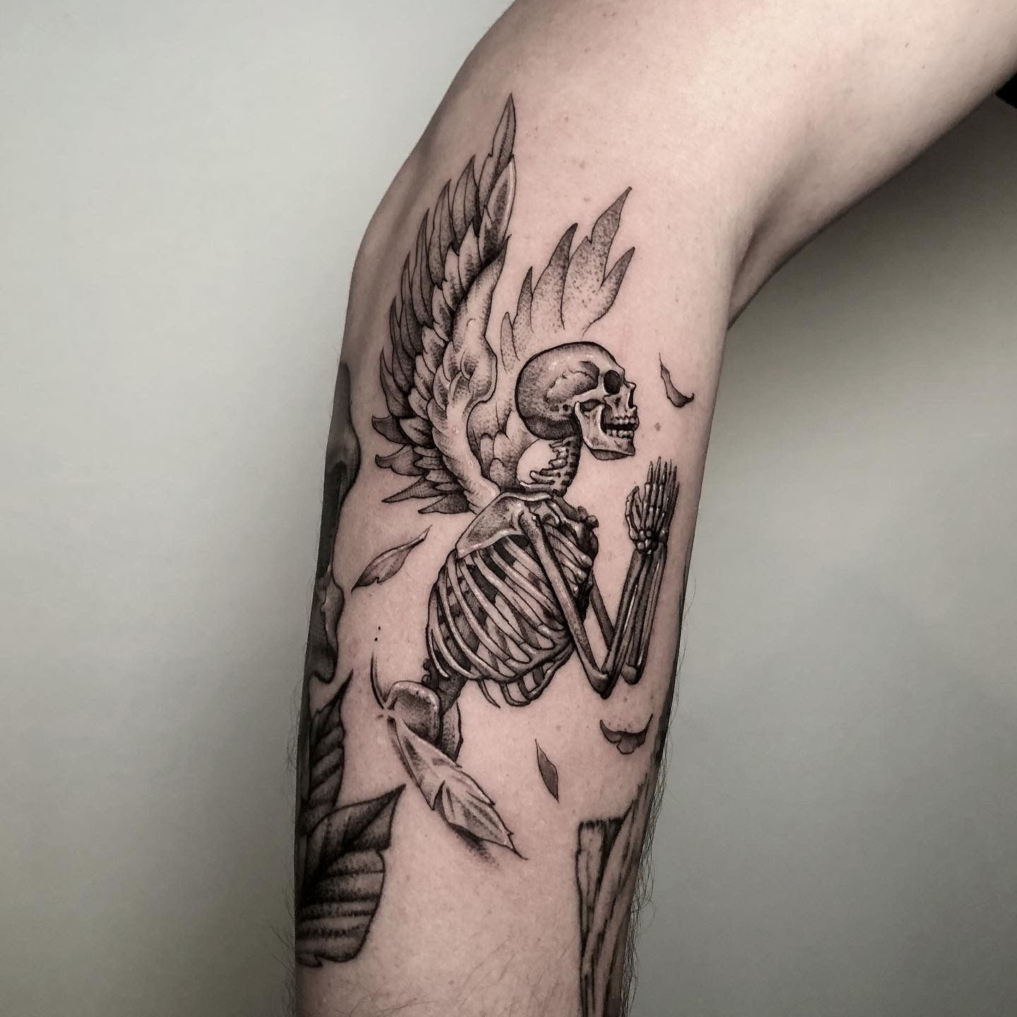 Fallen angel  Tattoo designs Skull tattoo Tattoos