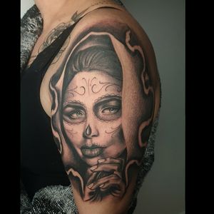 Santa Muerte tattoo