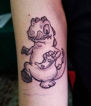 Reptar tattoo. Original design based on an existing one. 