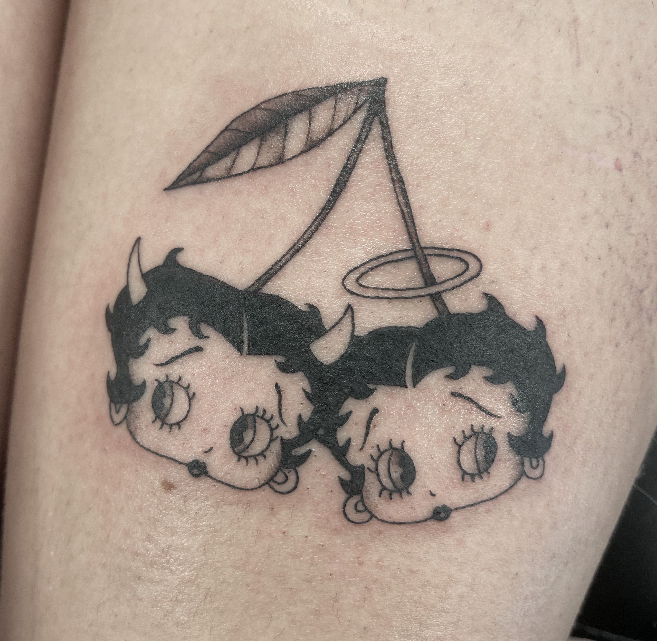 83 Betty Boop Tattoo ideas with Angel Wings Included  Tattoo Glee